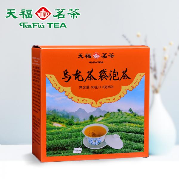 天福茗茶 袋泡茶 乌龙茶 居家办公用茶 便捷式原茶茶包 旅行装90G