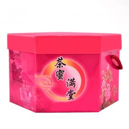 天福茗茶 茶蜜满堂蜜饯 多种口味茶食 凉果果脯礼盒装360克