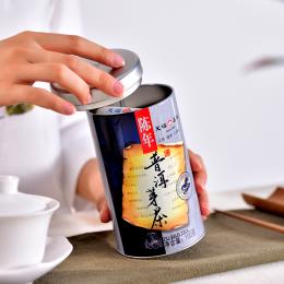 天福茗茶 陈年普洱芽茶-M6 云南经典特陈散茶 精品茶礼盒100G