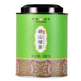 天福茗茶 2023新茶崂山绿茶春茶 山东青岛特产茶叶100G