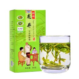 天福茗茶 静味龙井-L12 浙江新昌原产绿茶 2020年春茶 250克装