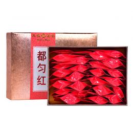天福茗茶 都匀红茶贵州毛尖茶 高原高山茶5克×24泡礼盒装