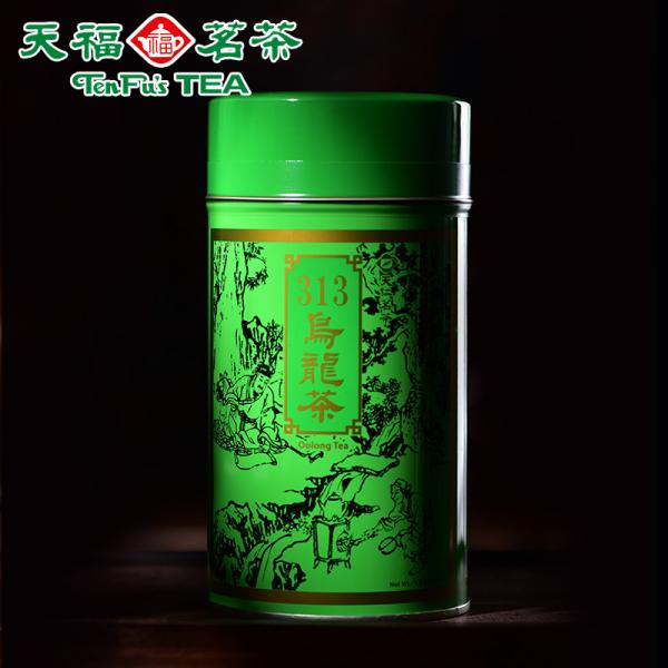 天福茗茶台湾高山茶 313乌龙茶原装台茶 炭火轻焙茶叶 罐装150g