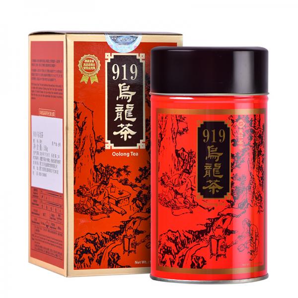 天福茗茶台湾高山茶 919乌龙茶原装台茶 炭焙浓香茶叶 罐装150g