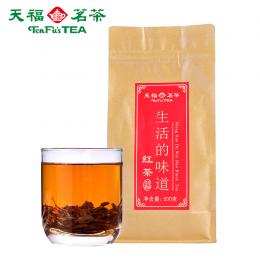 天福生活的味道红茶 云南大叶种工夫红茶 红茶茶叶 500g纸袋装  