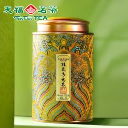 天福茗茶 馨享桂花乌龙茶 特级乌龙桂花香礼盒装茶叶150g