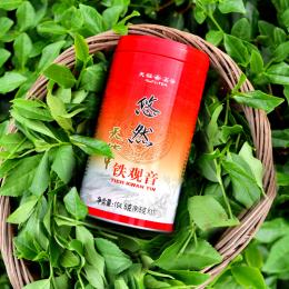 天福茗茶 悠然铁观音茶叶 清香型乌龙茶 铁观音罐装104.5g
