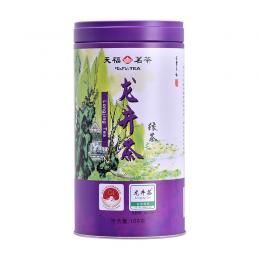 天福茗茶 龙井茶 浙江高山绿茶 2023年早春茶100克罐装