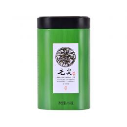 天福茗茶罐装毛尖 四川原产绿茶茶叶 春茶2023新茶 150G罐装