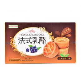 天福茗茶 法式乳酪 红茶蓝莓口味糕点 早餐 礼盒装300克