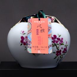 天福茗茶 风雅论古今铁观音 安溪特产清香型乌龙茶叶 礼盒装104.5克
