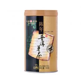 天福茗茶 陈年普洱芽茶-G1 云南特产　散茶 金芽茶礼盒装100G