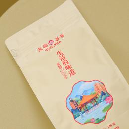 天福茗茶生活的味道白茶福鼎贡眉3年老白茶口粮茶散茶袋装150g