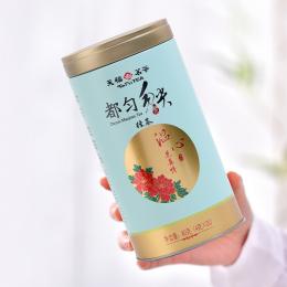 天福茗茶 温心都匀毛尖2024卷曲形绿茶特级茶叶品质好茶80g罐装