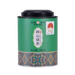 天福茗茶 2024新茶崂山绿茶春茶 山东青岛特产茶叶100G